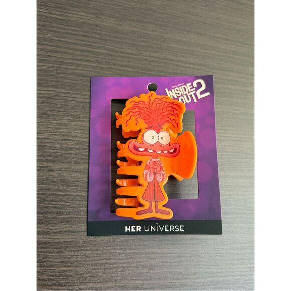 Disney Pixar Inside Out 2 Anxiety Figural Hair Claw Clip 